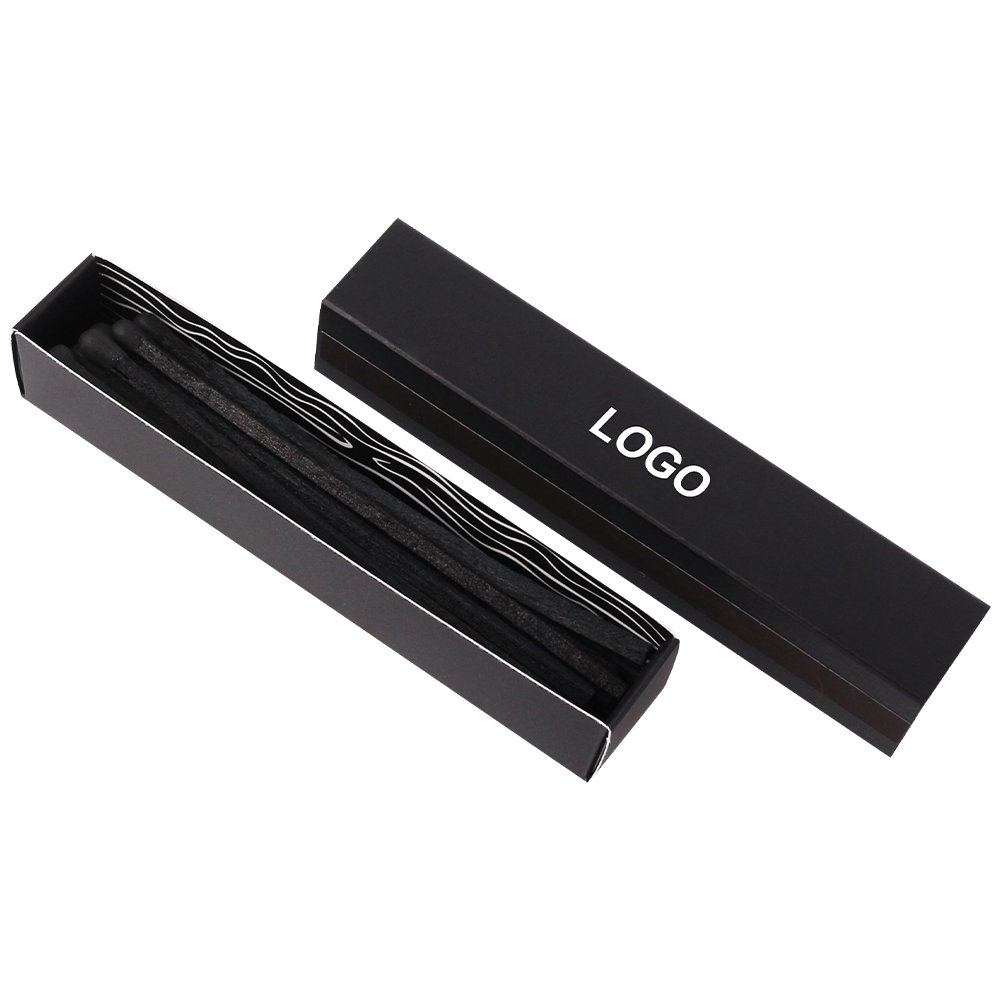 Paper Matches Packaging Match Stick Customized Inside and Outside Long Design Matchbox with Black Matches