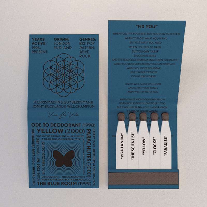 Match bloody gangster paper matches special creative personality trend same ins factory wholesale paper matches
