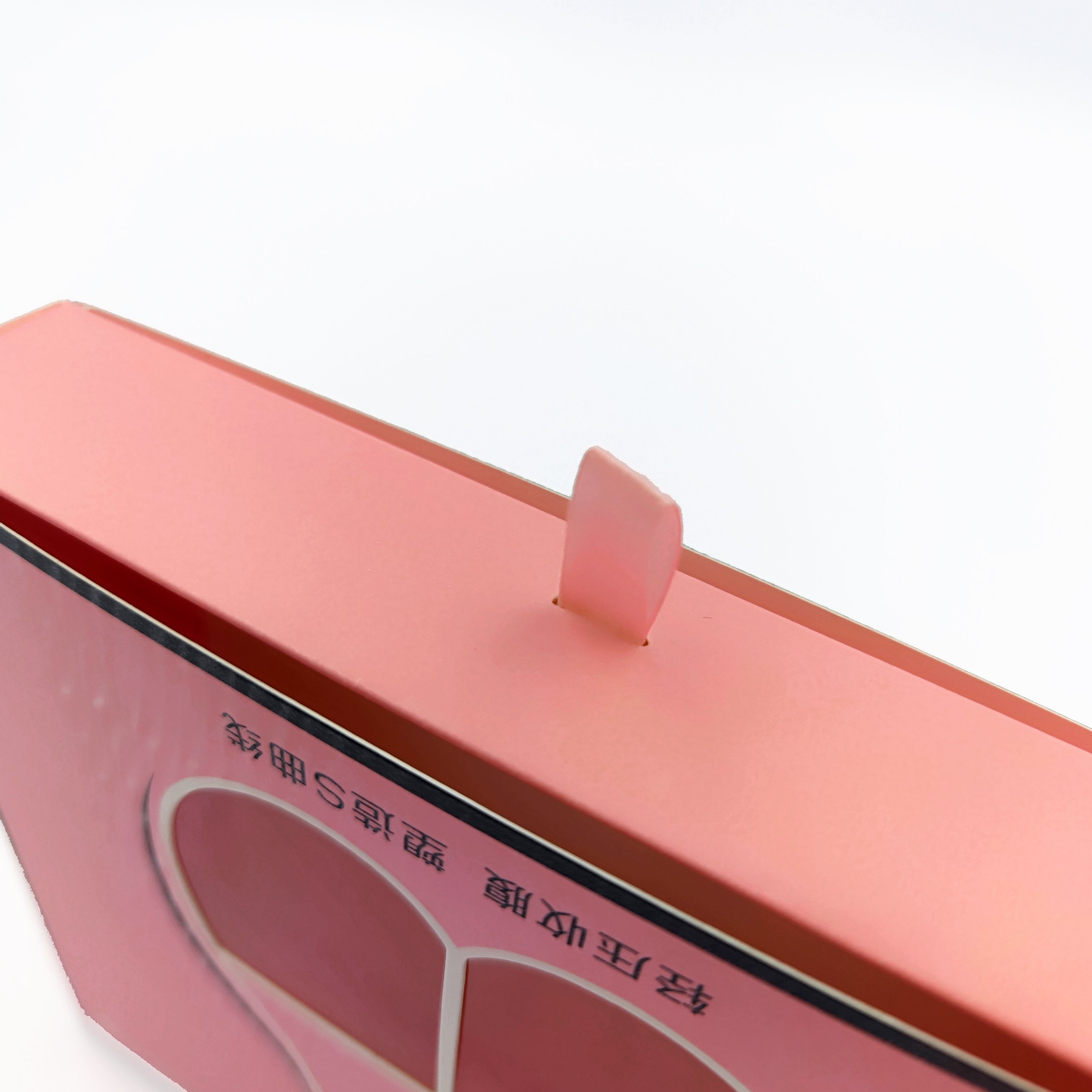 Custom Logo Slide Out Match Drawer Cardboard Paper Gift Jewelry Packaging Box with Pet Window