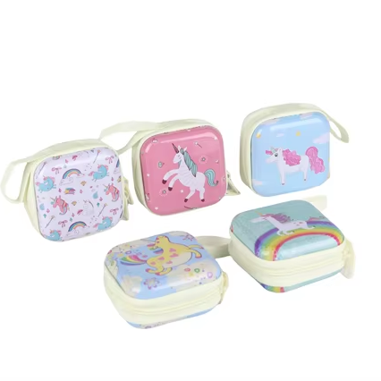 new custom containers with lids square with zipper coin metal match nasal strips tin box