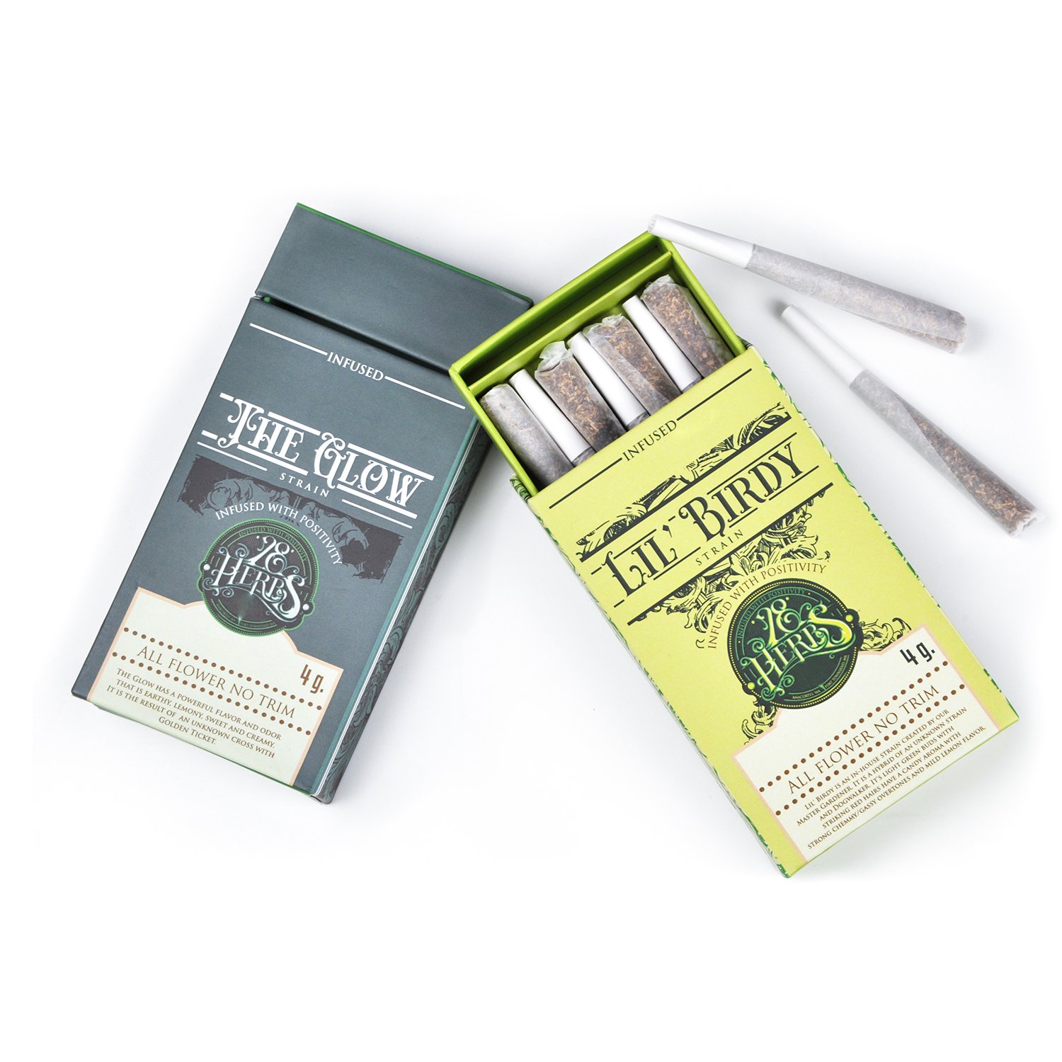 Roxyrolla Professional packaging company custom pre roll cigarette box with matches