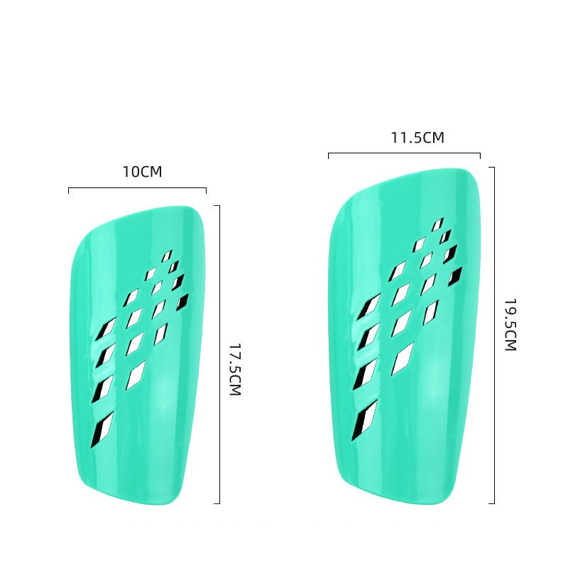 children adults soccer match training hollowed-out breathable comfortable super light hard PP plastic football shin guard pad