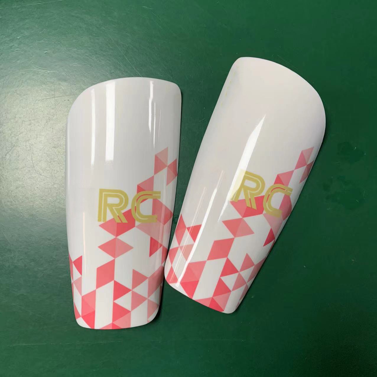 children adults soccer match training hollowed-out breathable comfortable super light hard PP plastic football shin guard pad