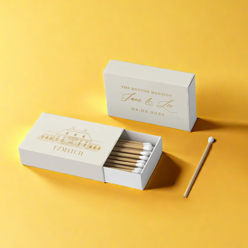 Manufacturer advertising logo literary bar hotel restaurant cake special export rectangular custom box match