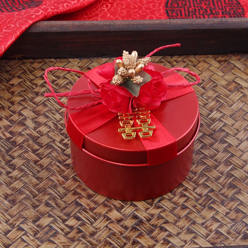 cheap price metal with lid round cylindrical custom matches packaging sleep strips suit case gold round can wedding tin box