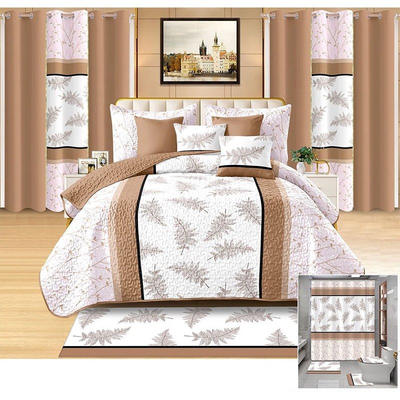 Comforter Cover Set King Duvet Covers Luxury Bedding Customized Home Bedclothes 24pcs curtain bedding Sets