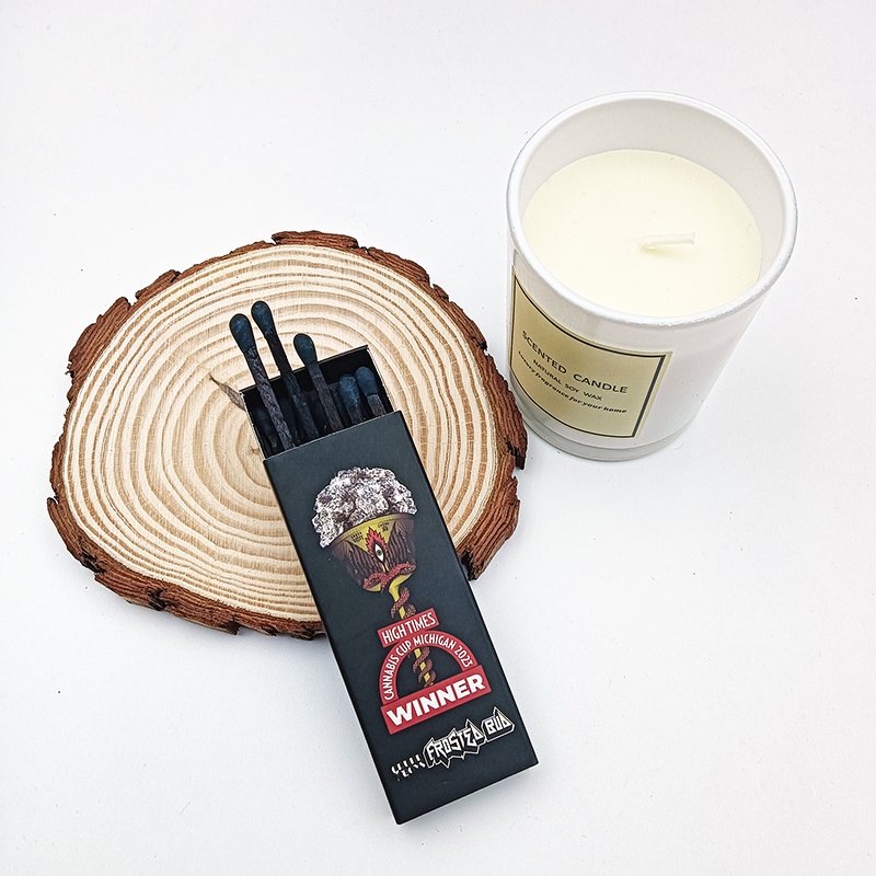 Customized Black Matchbox Bulk Safety Matches Wholesale Safety Black Wooden Household Natural Matches