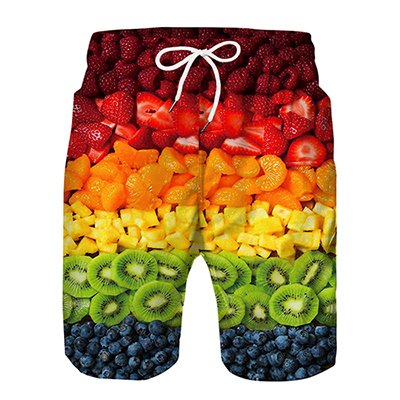 Father Son Matching Clothes Men Boy Family Swimsuit Shorts New Summer Doodling Print Hawaii Trunks Beach Swimwear