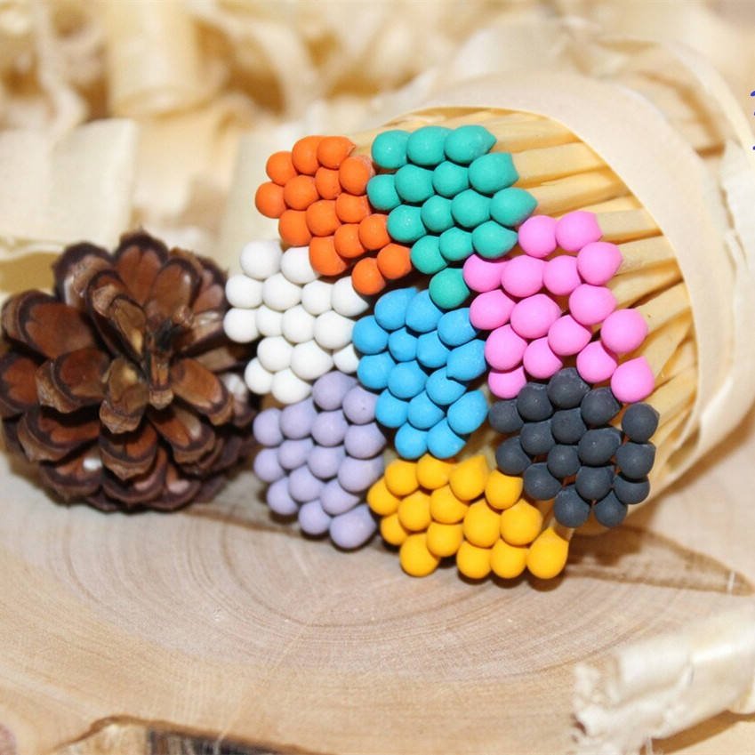 high quality custom personalized printed wooden match sticks wholesale price fancy customize advertising colored matches