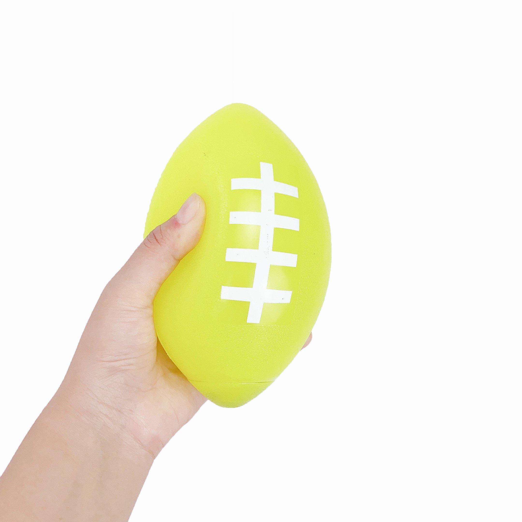 LED light rugby TPR kids toy pets toy nibble interactive 6"