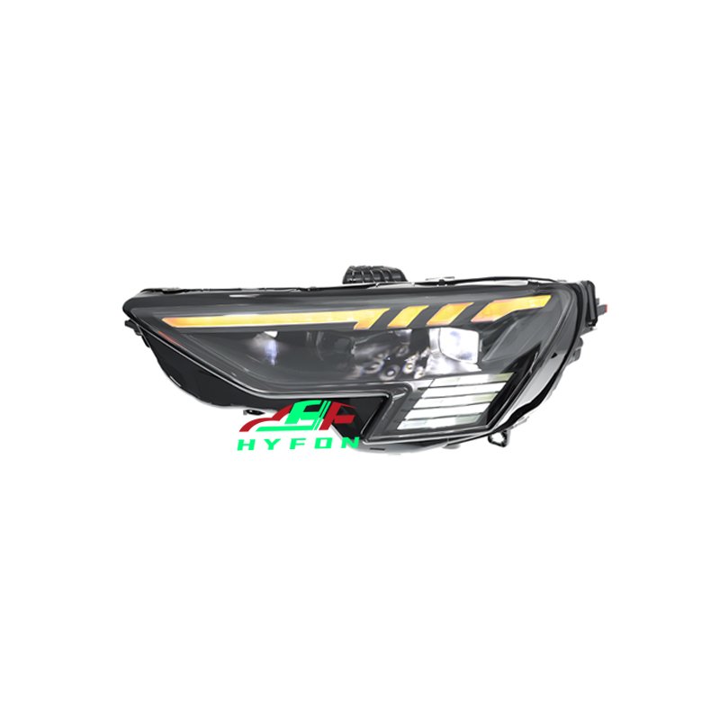 for Audi A3 2021-2024 low match upgrade high match matrix full LED headlight assembly double lens flow turn signal plug and play