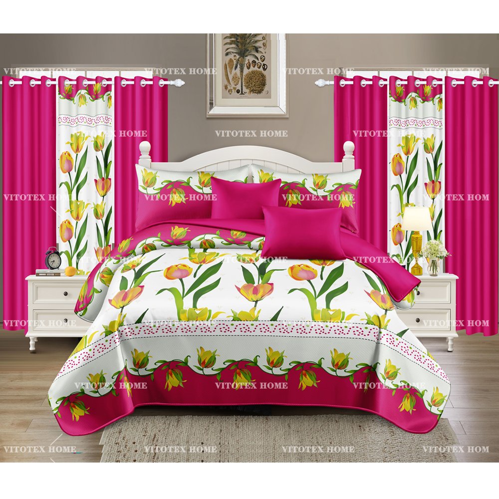 24 new stock for 24 piece bedding sets with matching curtains cotton bedding set with match curtains