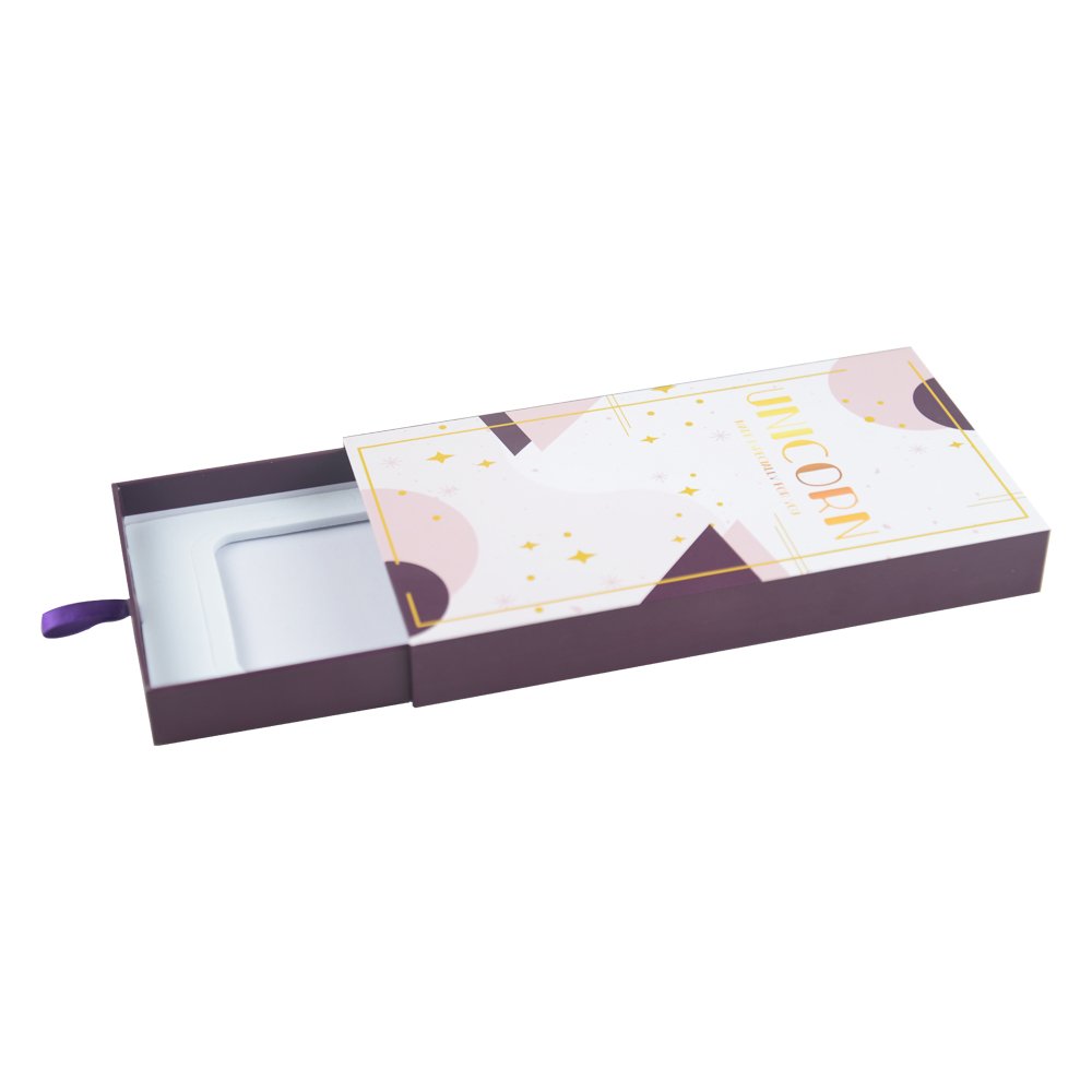 Premium Phone Case Package Box Customized Logo Sliding Out Drawer Match Box Packaging with EVA Insert