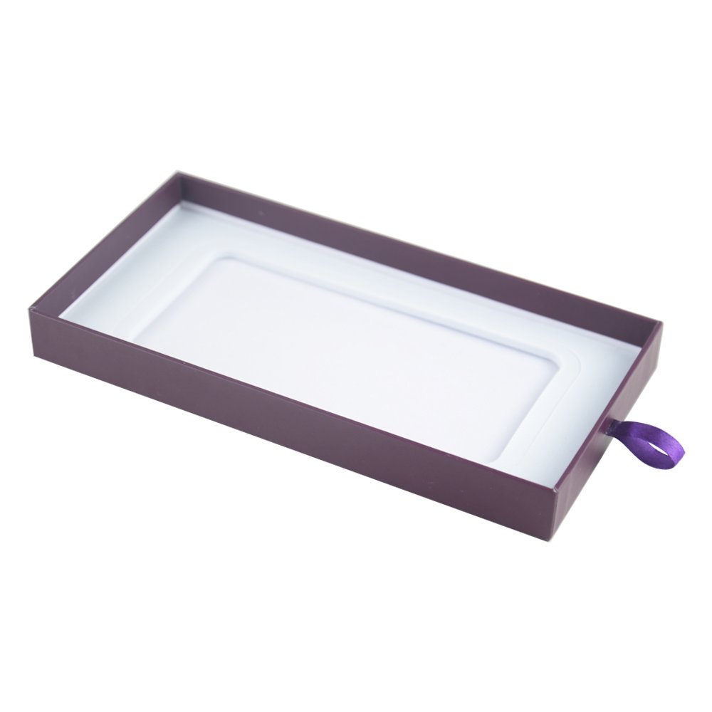 Premium Phone Case Package Box Customized Logo Sliding Out Drawer Match Box Packaging with EVA Insert