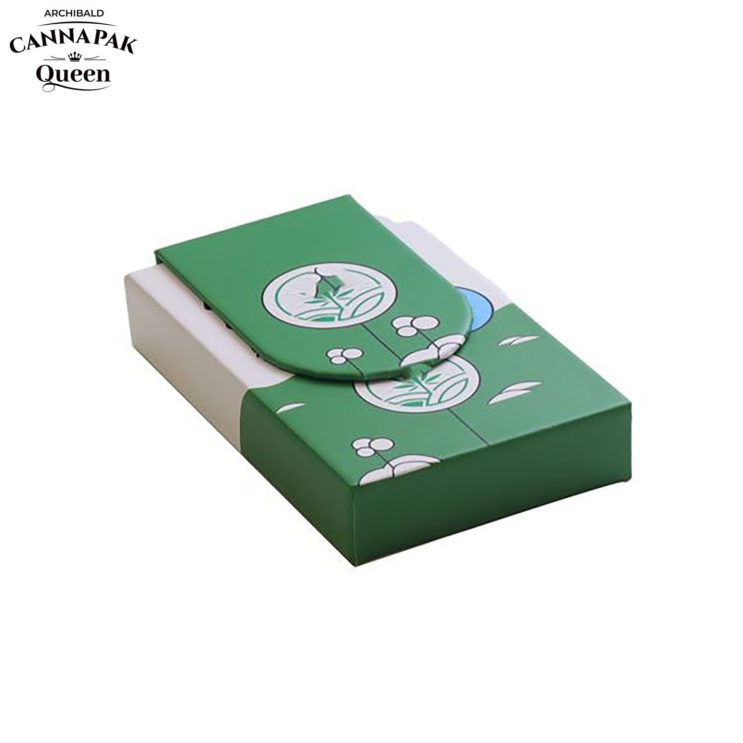 Archibald Exported Good Quality Tobacco Box Child Resistant Magnetic Flip Drawer Pre Roll Pack Box With Matchbox