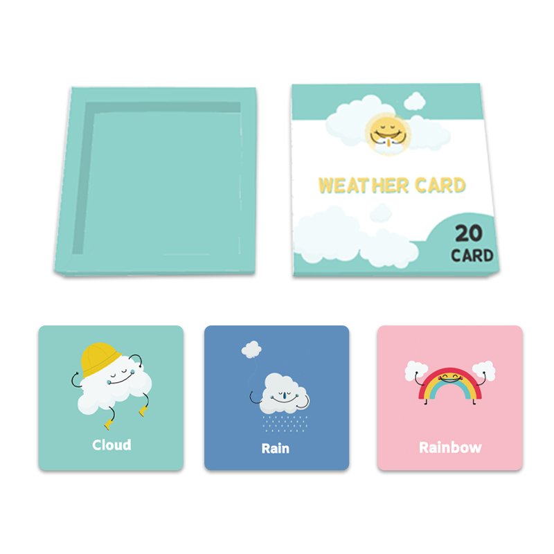 Eco-Friendly Paper Children Kids Memory Matching Custom Printing Cards Games Manufacturers Kids flash card