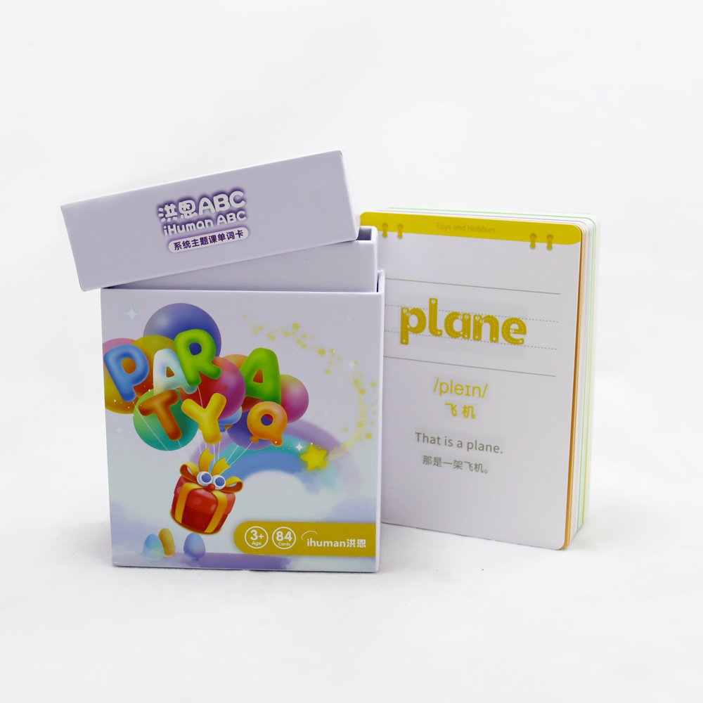 Children Cognition Learning Flash Cards My First Words Picture Flash Card Educational digital matching spelling card games