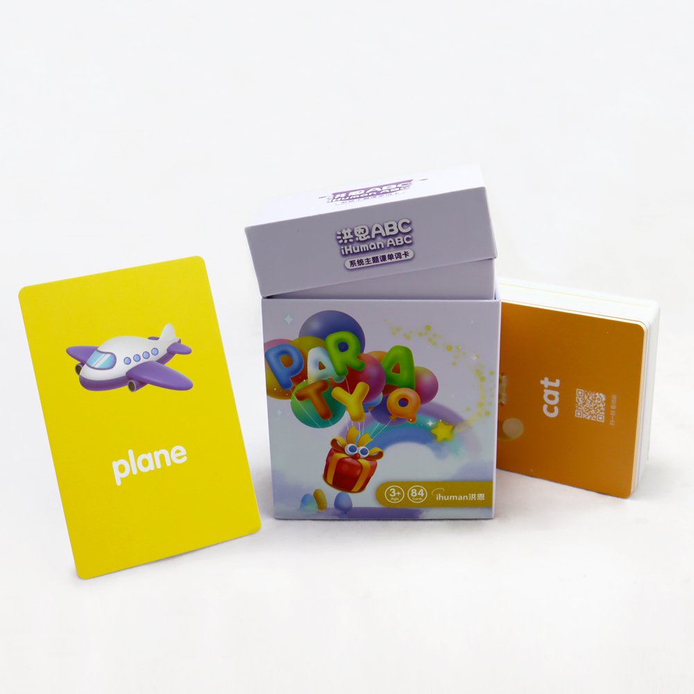 Children Cognition Learning Flash Cards My First Words Picture Flash Card Educational digital matching spelling card games