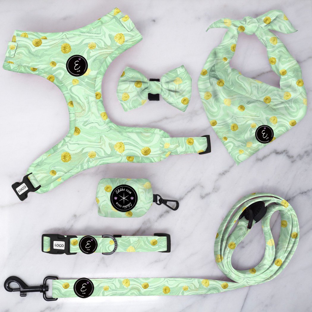 New Lightweight Pet Dog Safety Harness Adjustable Soft Mesh Layer Dog Harness Matching Dog Collar And Leash