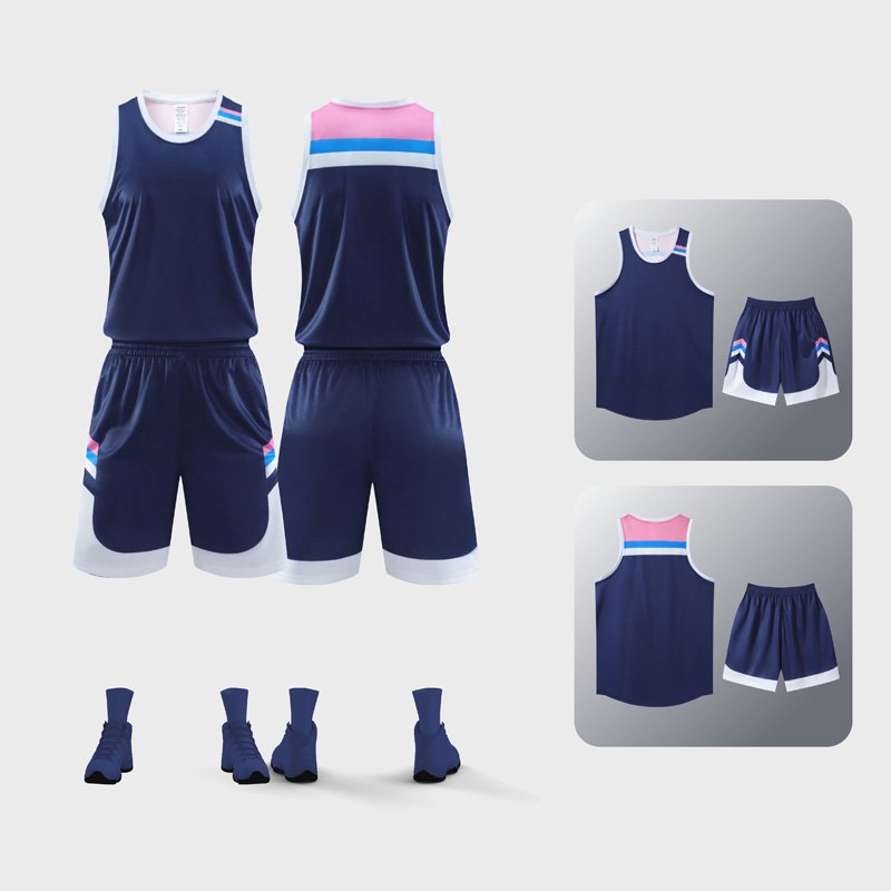 Ncaa University Of North Carolina Sportswear Basketball Kit Set Custom Men's And Women's League Match Kit