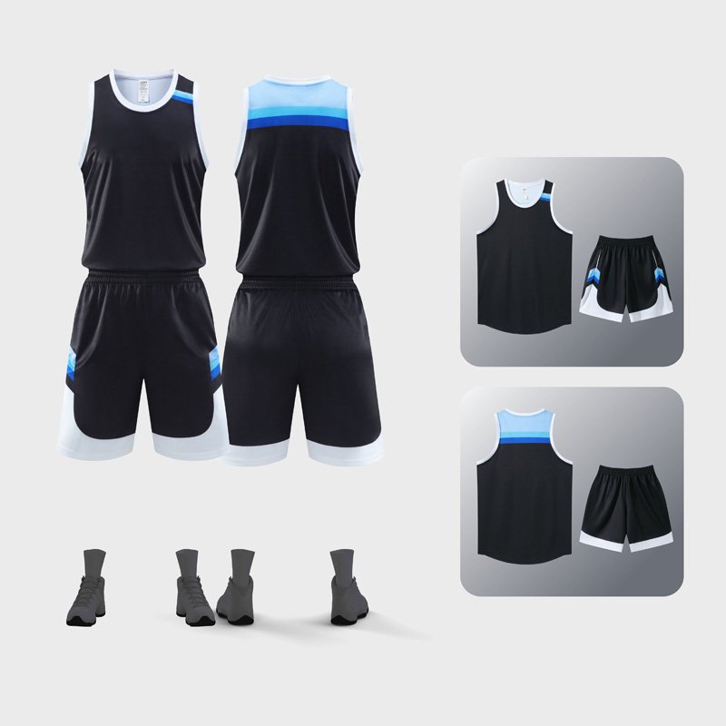 Ncaa University Of North Carolina Sportswear Basketball Kit Set Custom Men's And Women's League Match Kit