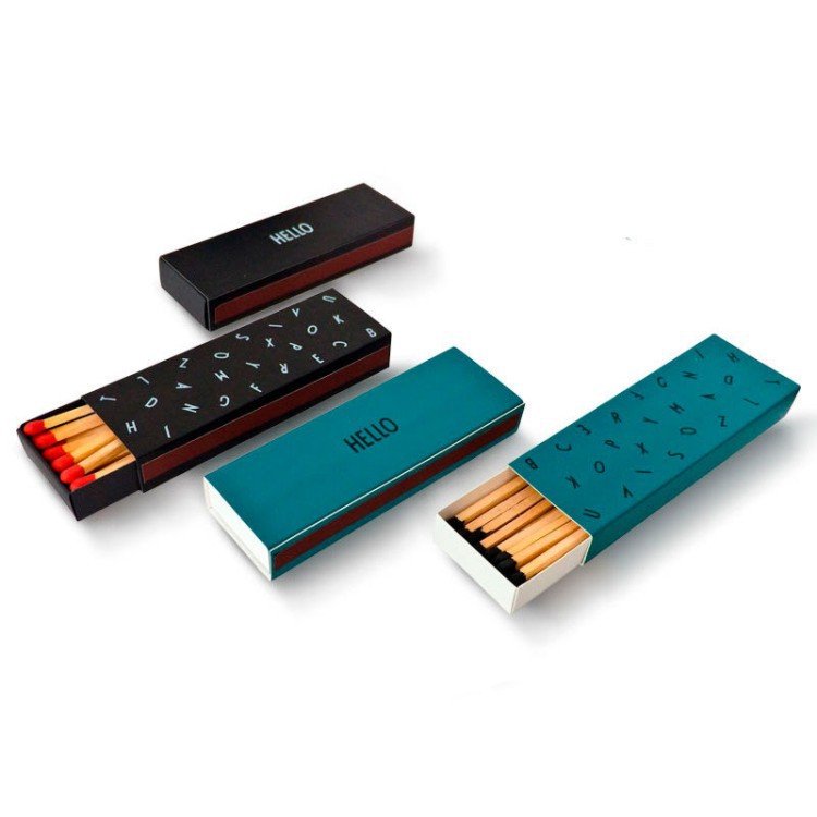 Custom Logo Design Printing Hotel Match Stick Box Household Hot-selling Matchboxes