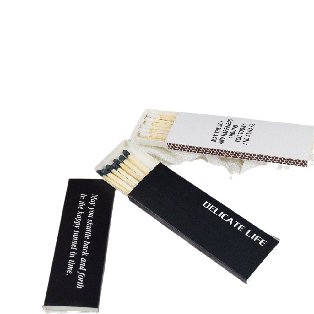 Custom Logo Design Printing Hotel Match Stick Box Household Hot-selling Matchboxes