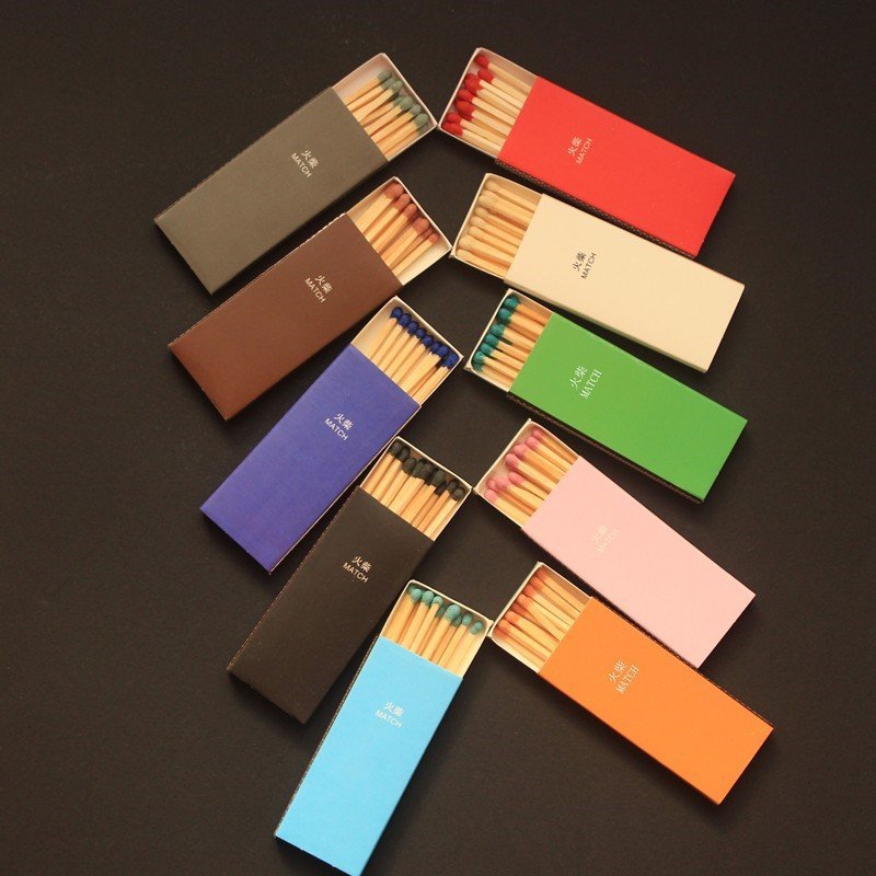 Custom Logo Design Printing Hotel Match Stick Box Household Hot-selling Matchboxes