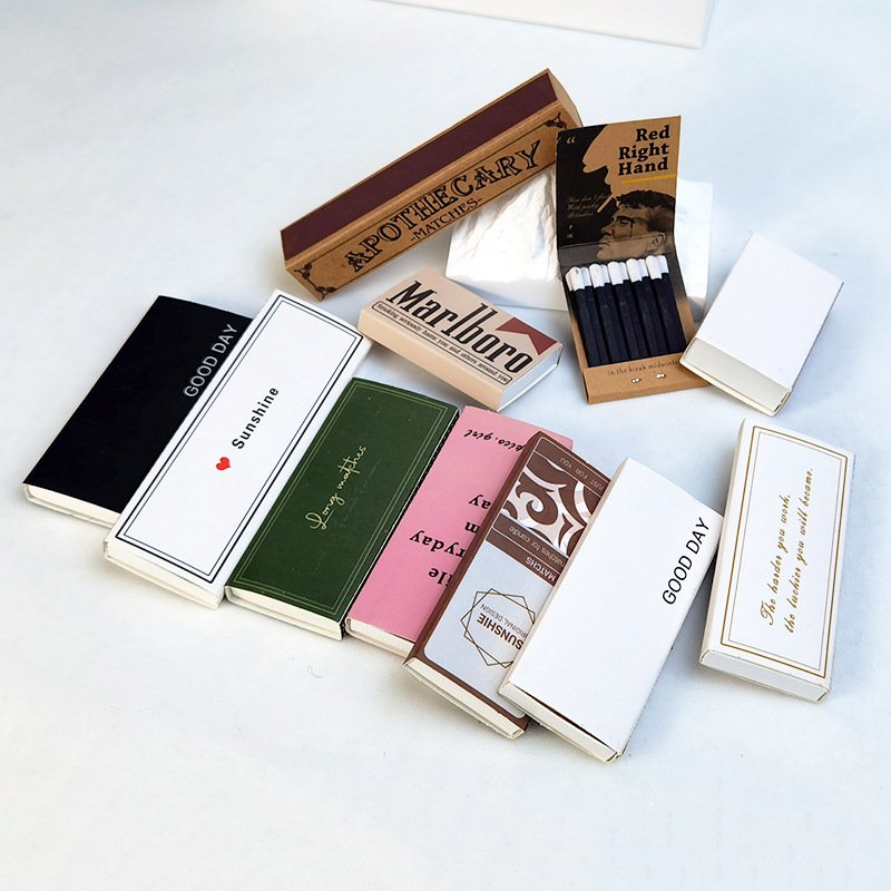 Custom Logo Design Printing Hotel Match Stick Box Household Hot-selling Matchboxes