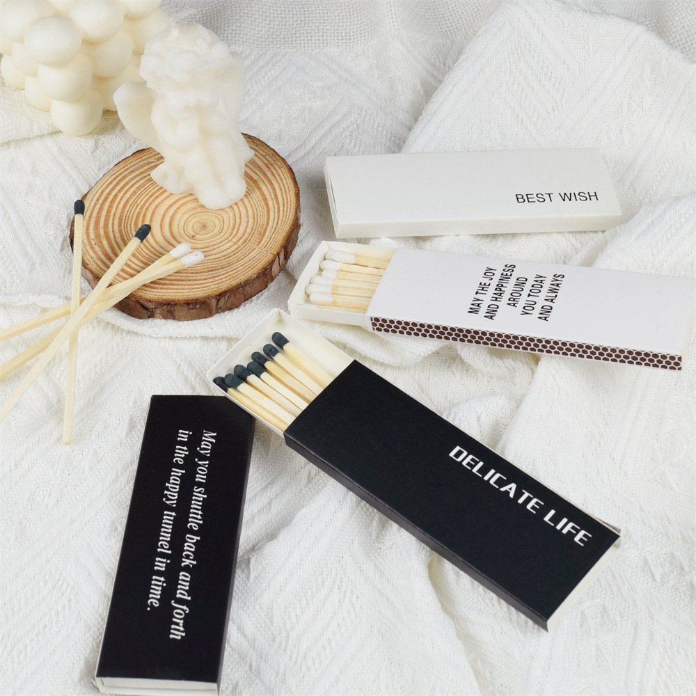 Custom Logo Design Printing Hotel Match Stick Box Household Hot-selling Matchboxes
