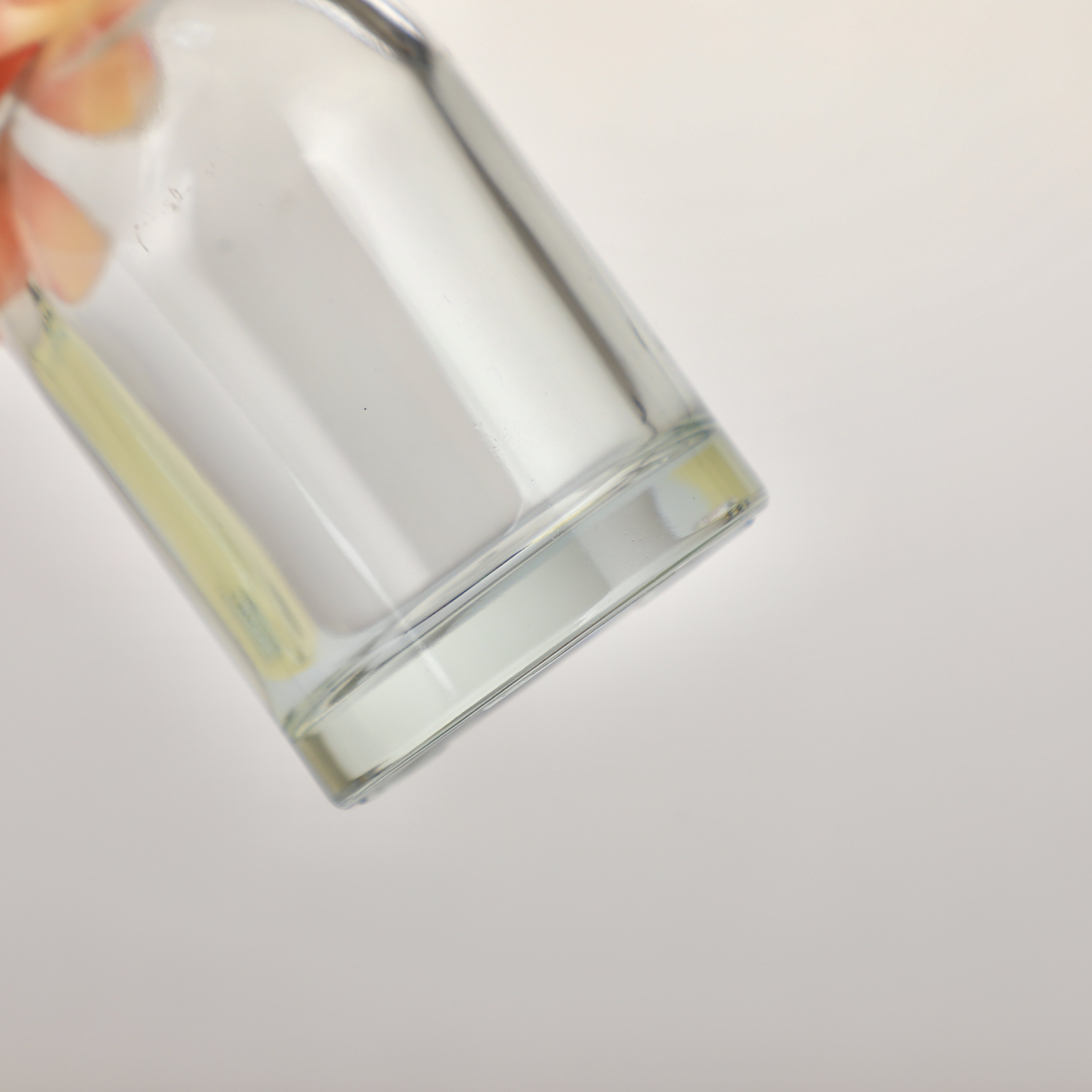 Ready Stock Stylish Crimp Glass Perfume Bottles with Matching Cap & Spray Pump - Wholesale Available