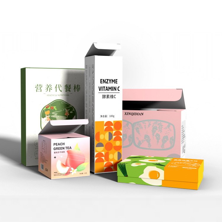 Personalised Custom Beauty Products Package Lotion Essential Oil Paper Box For Serum Skincare Packaging Box