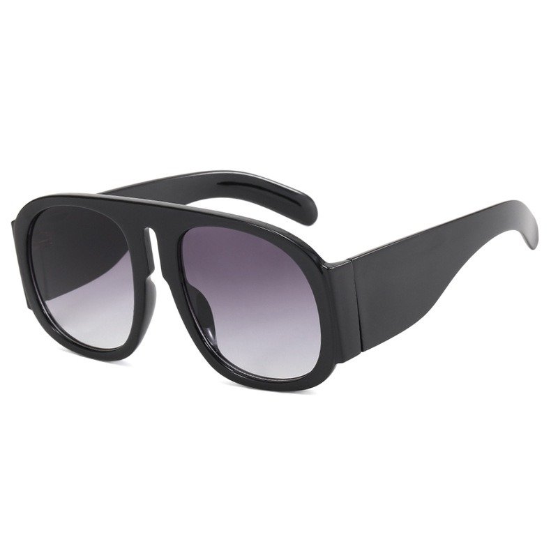 Big Frame Sunglasses Matching Color Ins Women Trend Street Shoot Personality Color Sunglasses