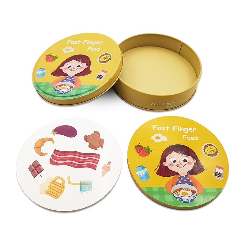 Custom Design Family Children Round Matching Memory Card Game Maker