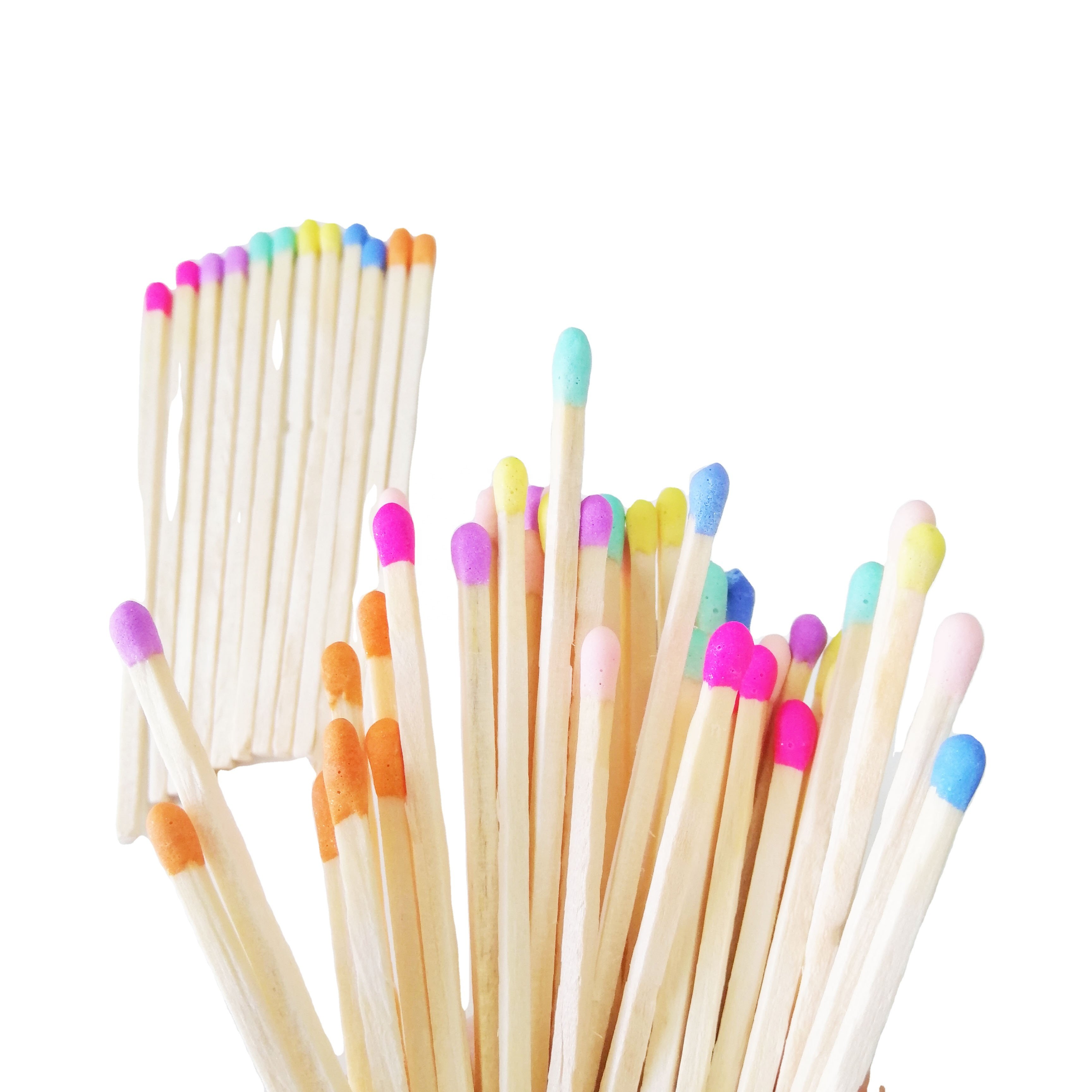 Promotional home black tip matches bulk for household