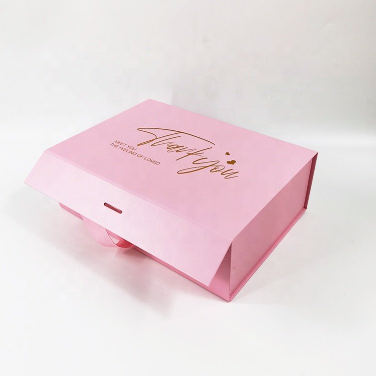 Custom Luxury Matt Black Package Folding Christmas Cardboard Paper magnetic Rose Flower Gift Jewelry Packaging Box Set