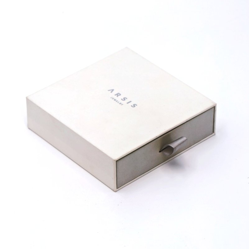 Custom Logo Luxury Rigid Drawer Match Box Type Paper Gift Jewellery Box Packaging for Belt Purse Wallet