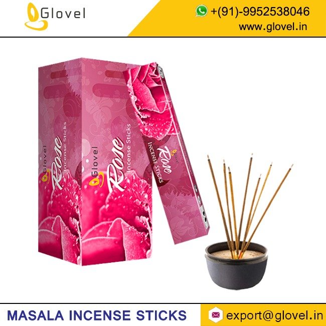 Best Selling Perfect quality distinguished incense Charcoal 8 inch Masala Incense Sticks with flat box packing from India