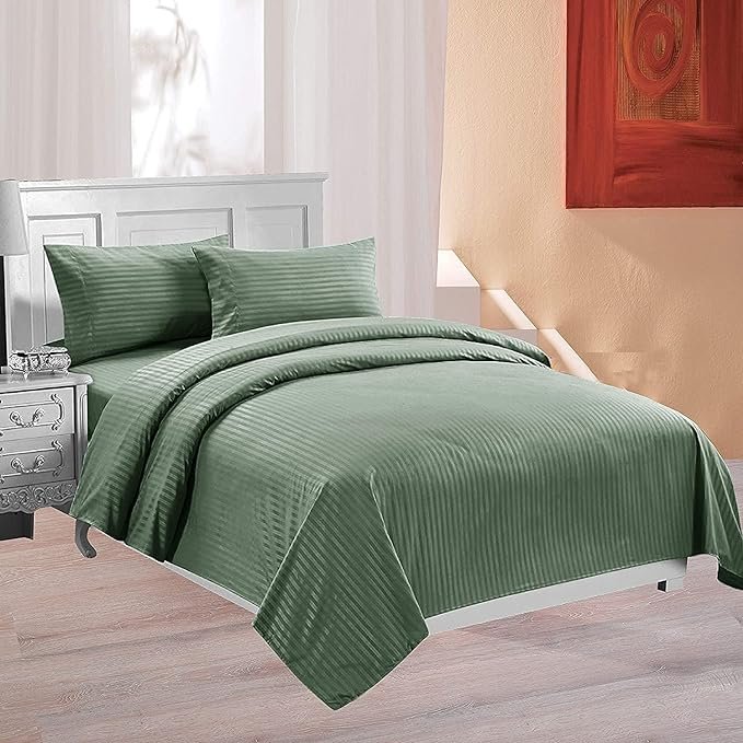 Bedsheets 100% Cotton Feeling Bedding Set Luxury Bed Sheets Wholesale Exporter