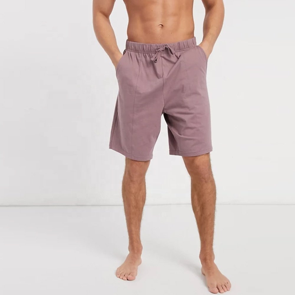 Summer Casual Men Shorts Set 100% Cotton T-shirts & Print Mesh Shorts Fashion Two Piece Shorts Set For Men