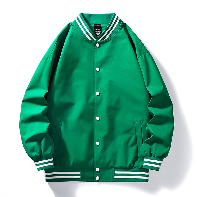 OEM Custom Men's Blank All-match Fashion Jacket Varsity Baseball Jacket For Men Custom Design Logo Jacket