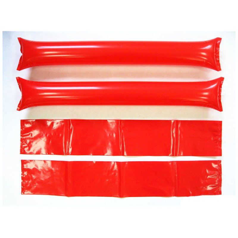 Custom Design Advertising Multicolor Pe Leading Spirit Thunder Stick Inflatable Stick Cheering For Party Match