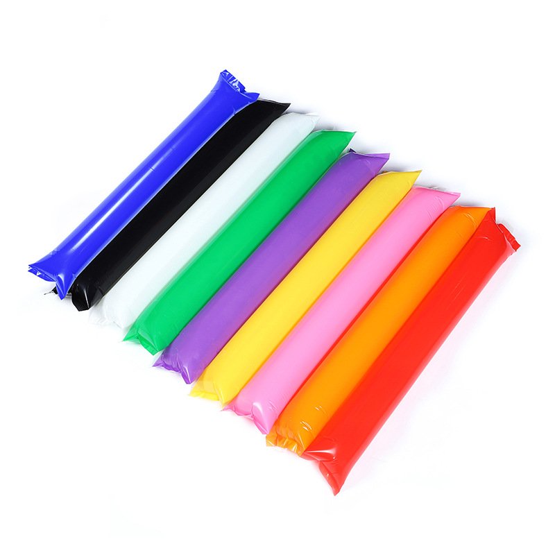 Custom Design Advertising Multicolor Pe Leading Spirit Thunder Stick Inflatable Stick Cheering For Party Match