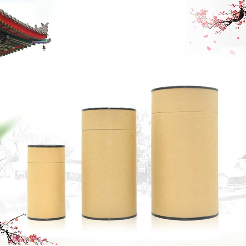 Star packing Cosmetic Cylinder Shipping Container Friendly Round Paper For Match Tube Box