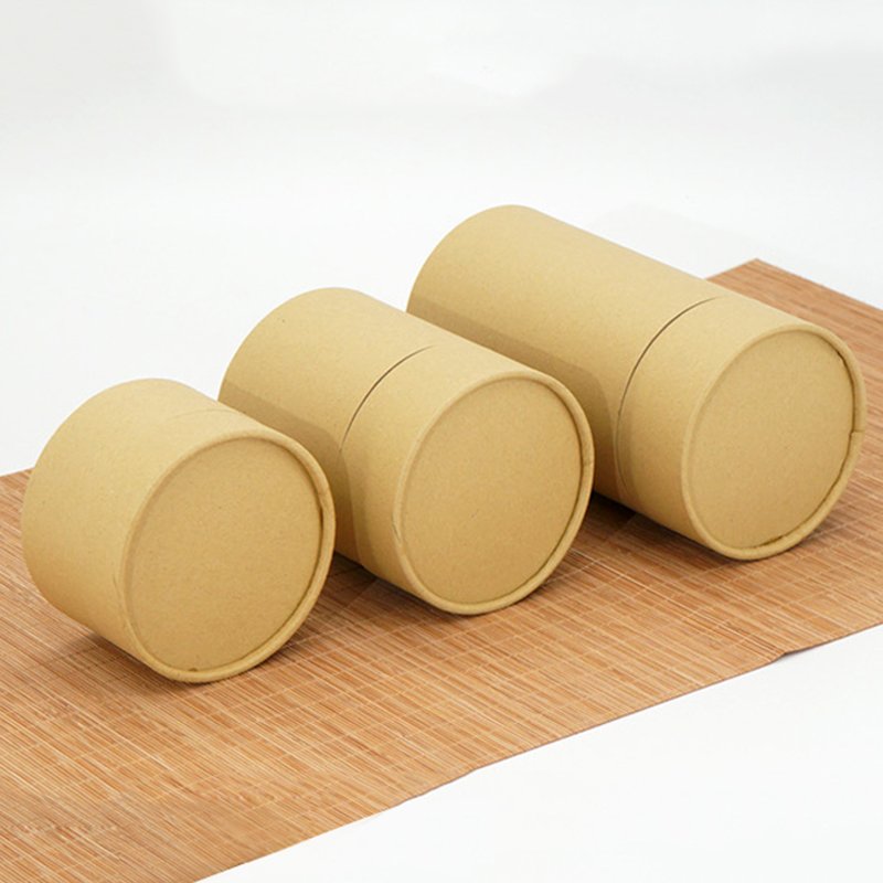 Star packing Cosmetic Cylinder Shipping Container Friendly Round Paper For Match Tube Box
