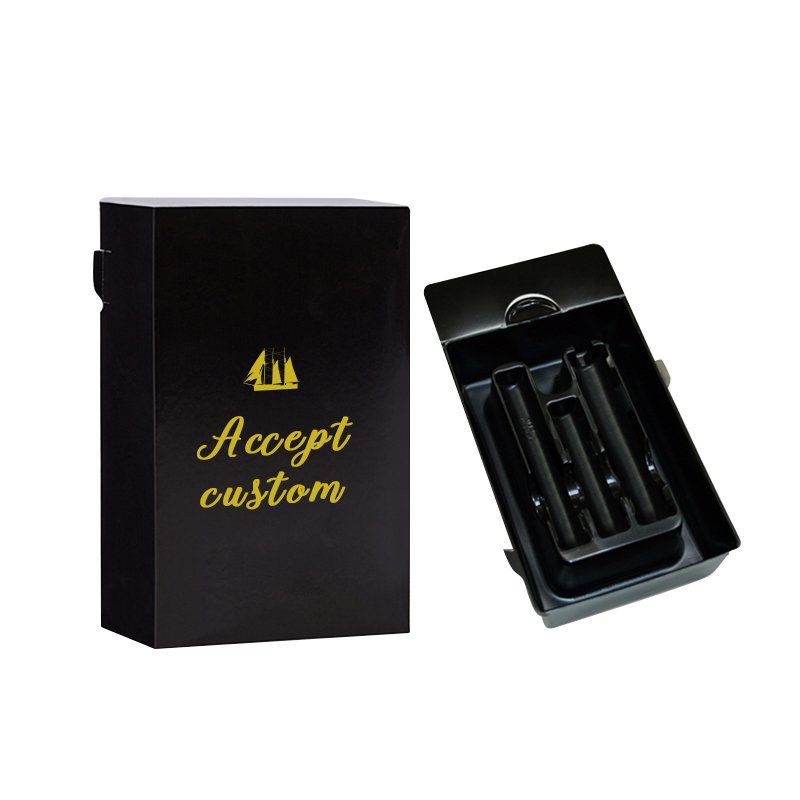 Custom Logo 5pack Pre Packaging Box cigarette Boxes Child Resistant Cones astronaut Roll Packaging With Matches