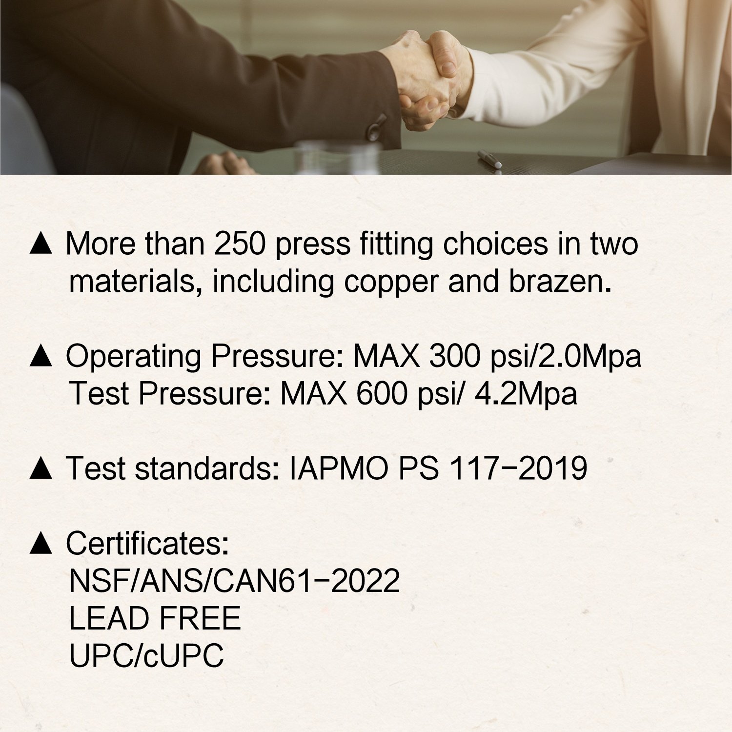 FREE SHIP:PRESS MALE UNION LF brass Pro press fitting with UPC NSF LEAD FREE match rigid and milwauke's tool