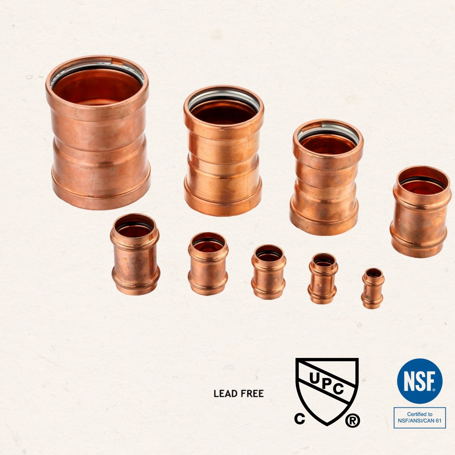 FREE SHIP:PRESS MALE UNION LF brass Pro press fitting with UPC NSF LEAD FREE match rigid and milwauke's tool