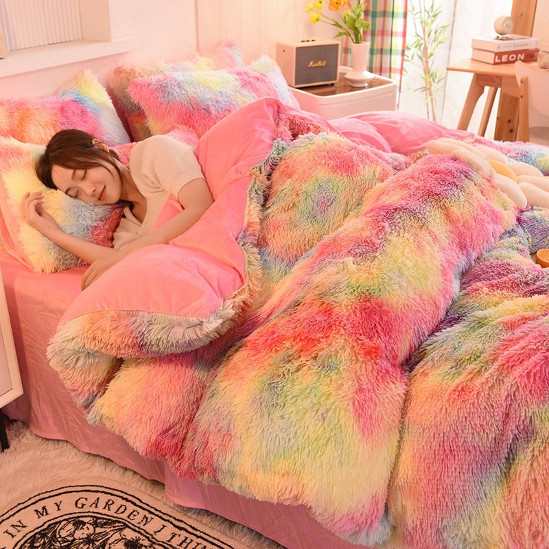 Hot Selling King Size Quilt Printed Down Quilt Comforter Set