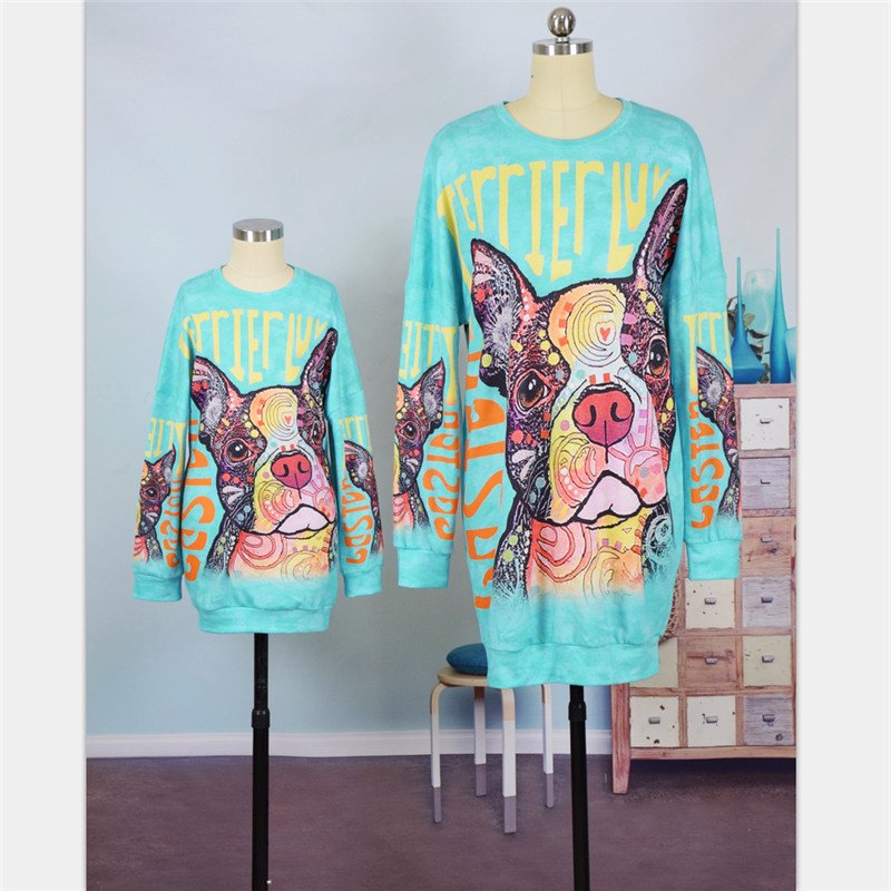 Custom Fall Winter Fashion Mommy And Me Pullover Set Mother Daughter Set Family Matching Outfits Clothes